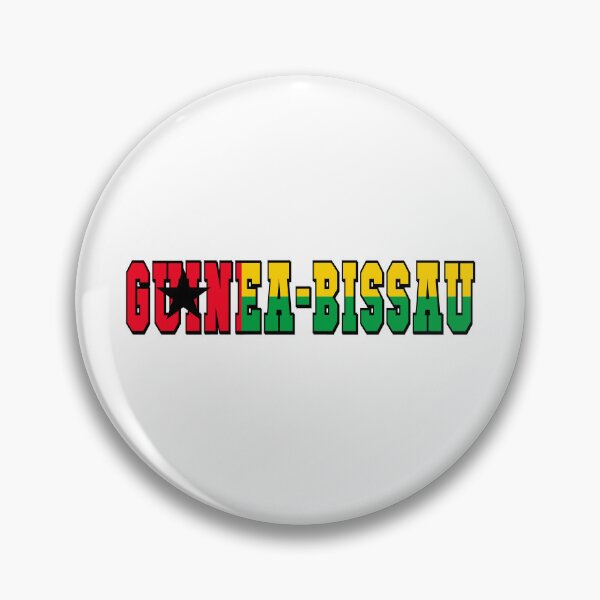 Item preview, Guinea-Bissau Country Flag Typography designed and sold by TravelWish.