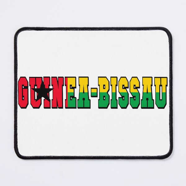 Item preview, Guinea-Bissau Country Flag Typography designed and sold by TravelWish.