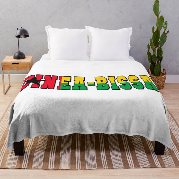 Item preview, Guinea-Bissau Country Flag Typography designed and sold by TravelWish.
