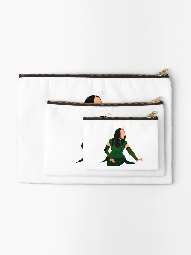 Thumbnail 2 of 4, Zipper Pouch, Mantis - Textless designed and sold by rubyroundhouse.