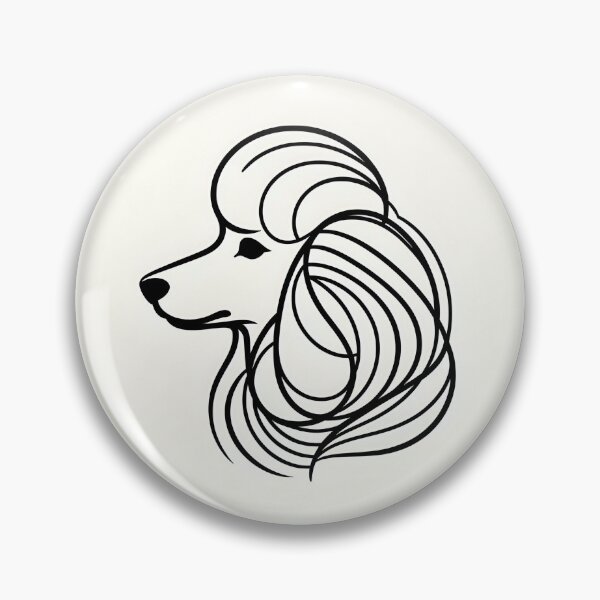 Artikelvorschau, Captivating Poodle Elegance entworfen und verkauft von PawspectCreate.