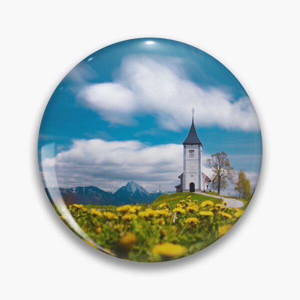 Item preview, Dandelion flowers at church of st primus Jamnik Slovenia designed and sold by Patrik Lovrin.