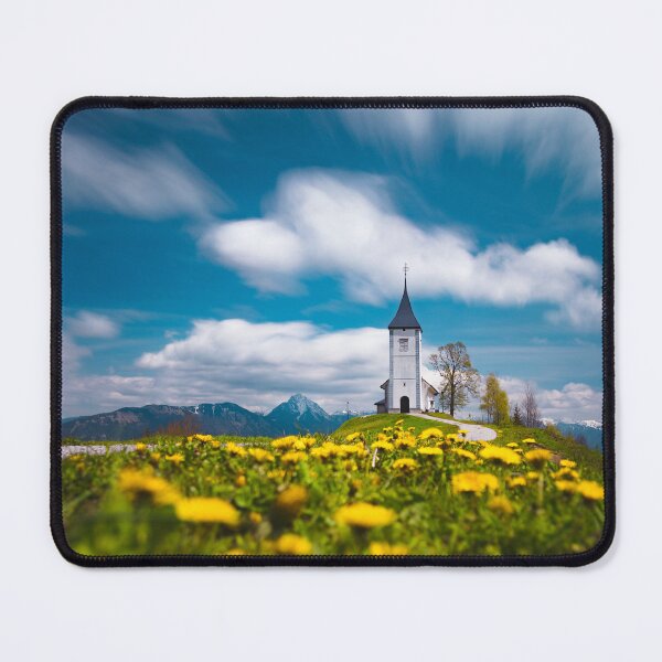 Item preview, Dandelion flowers at church of st primus Jamnik Slovenia designed and sold by Patrik Lovrin.