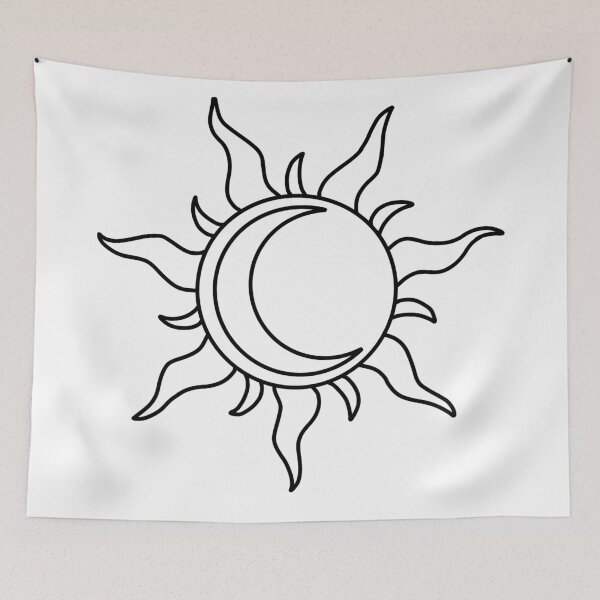 Item preview, The sun and the moon designed and sold by Fangirlsleep.