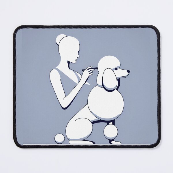 Item preview, Whimsical Poodle Allegro designed and sold by PawspectCreate.