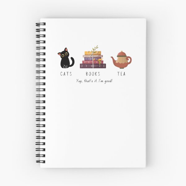 Item preview, Cats, books, tea #3 - Cute & colourful designed and sold by SusanDee.