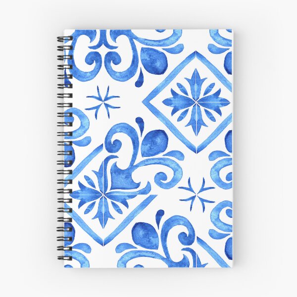 Item preview, Blue and White Ceramic Pattern designed and sold by Inspirely.