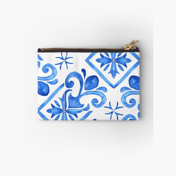 Item preview, Blue and White Ceramic Pattern designed and sold by Inspirely.