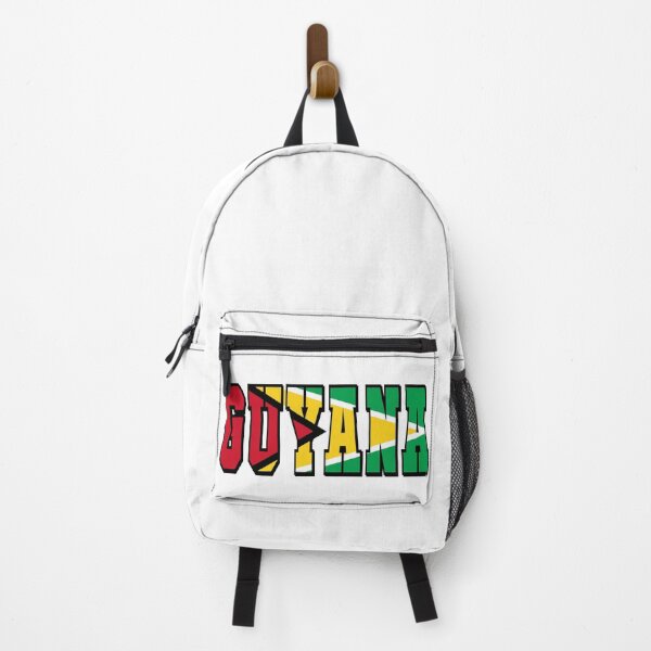Item preview, Guyana Country Flag Typography designed and sold by TravelWish.