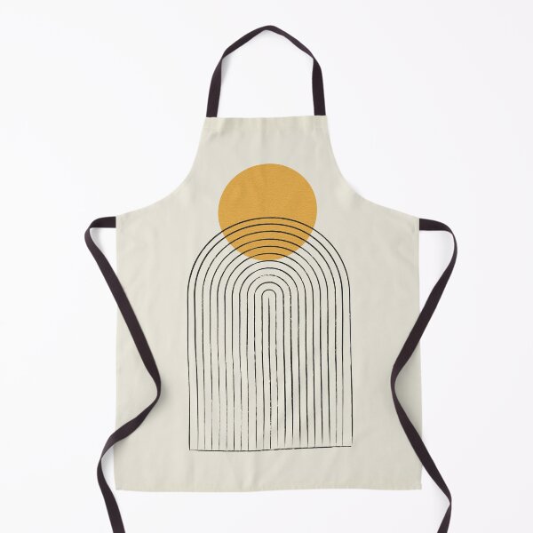 Item preview, Sun mountain abstract - Mid century modern designed and sold by moonlightprint.