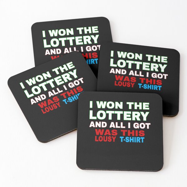 Item preview, I won the lottery and all I got was this lousy T-shirt designed and sold by TahfahTk.