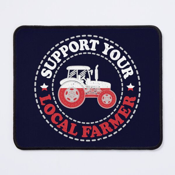 Item preview, Support Your Local Farmers, PL, Warsaw, Poland designed and sold by Cerulean-Shop.