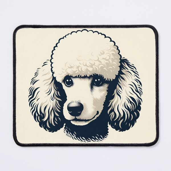 Item preview, Poodle Elegance Echo designed and sold by PawspectCreate.
