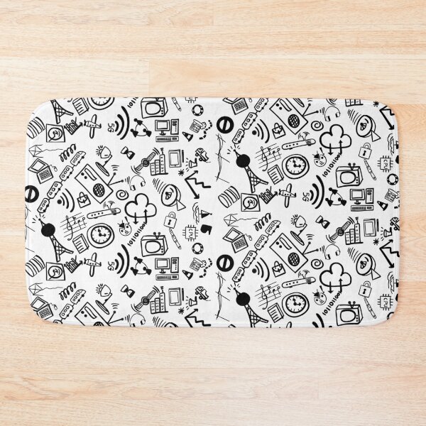 Item preview, Technology 101, variety of technology generation cartoon simple hand drawn designed and sold by pipikijung.