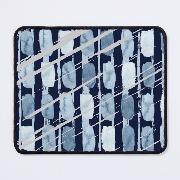Item preview, Morning cozy stories indigo watercolor pattern Comforter by Belle Treasure Chest designed and sold by Luetta  Stuger- Fleming.