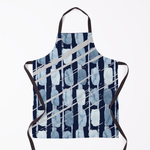 Item preview, Morning cozy stories indigo watercolor pattern Comforter by Belle Treasure Chest designed and sold by Luetta Stuger- Fleming.