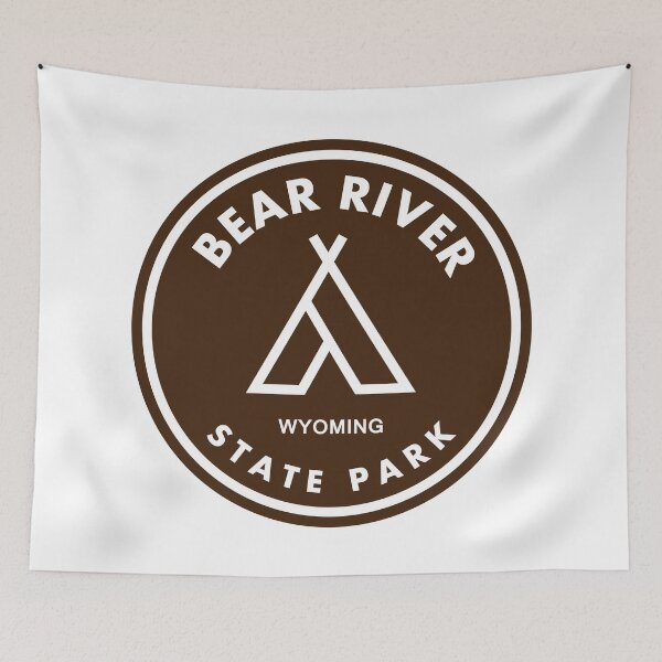 Item preview, Bear River State Park Wyoming Tent designed and sold by bivenart.
