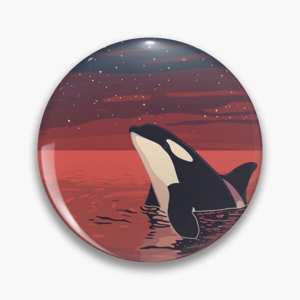 Artikelvorschau, Orca-roter Sonnenuntergang entworfen und verkauft von InfamousRyanM.