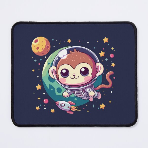 Item preview, Cute space monkey designed and sold by damomonkey.
