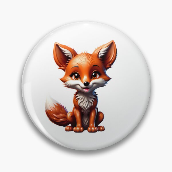 Item preview, Cute baby cartoon fox ilustration designed and sold by Inspyralia.