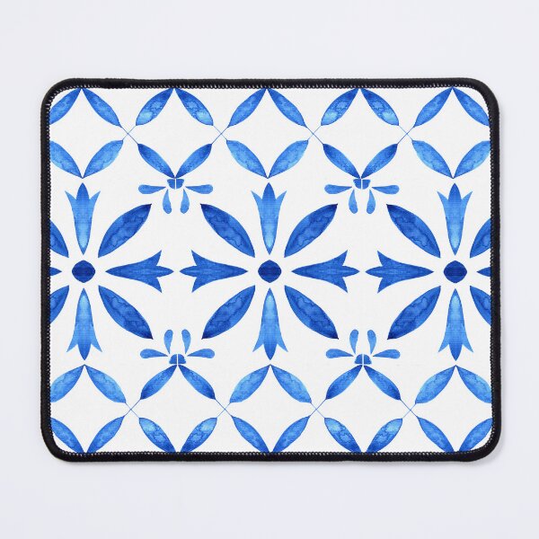 Item preview, Blue and White Ceramic Pattern designed and sold by Inspirely.