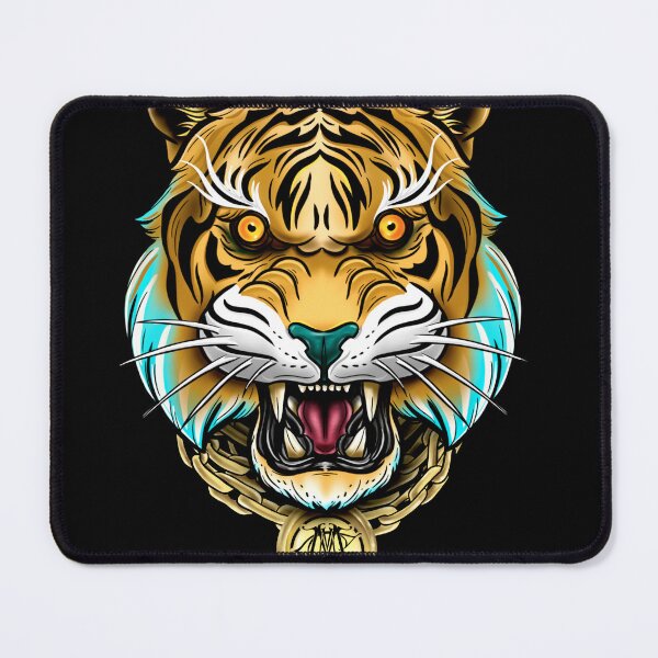Item preview, neotraditional tiger designed and sold by Mauromagar.