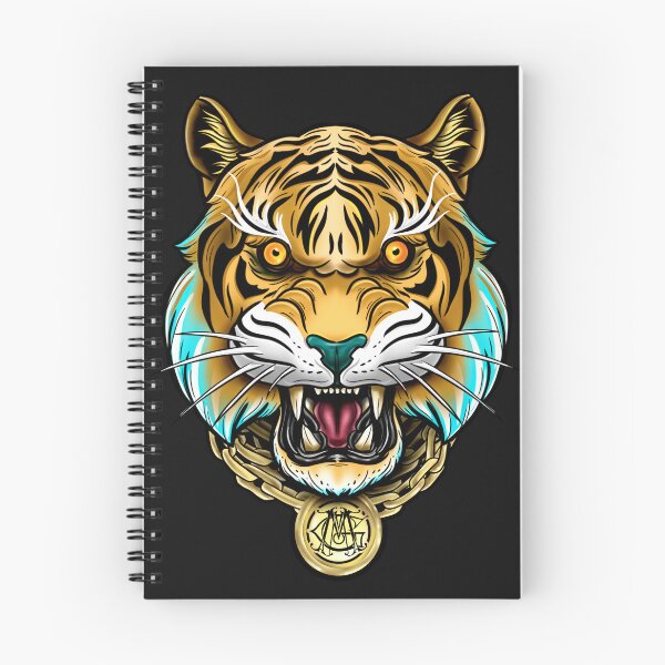 Item preview, tigre neotradicional designed and sold by Mauromagar.