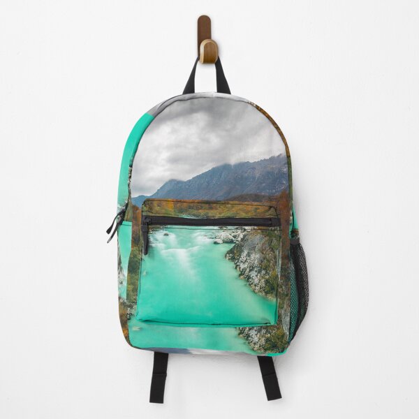 Item preview, Magical river Soča cloudy autumn day Slovenia designed and sold by Patrik Lovrin.