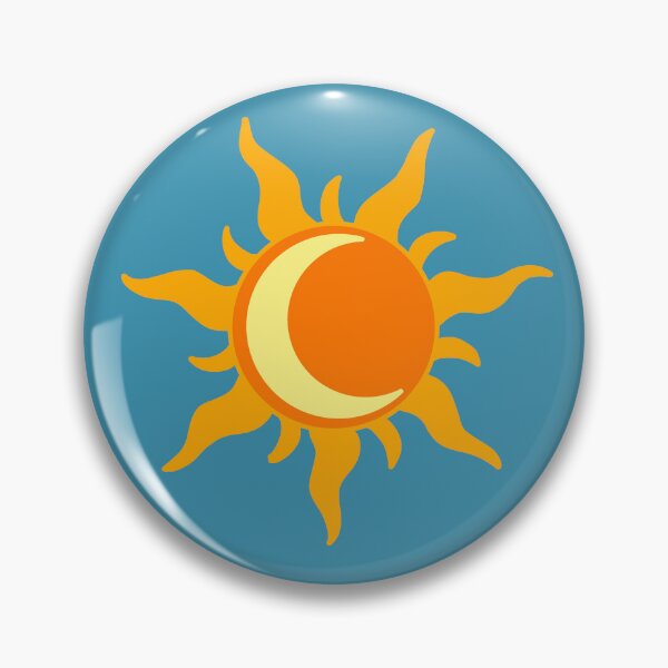 Item preview, The sun and the moon (bold color version) designed and sold by Fangirlsleep.