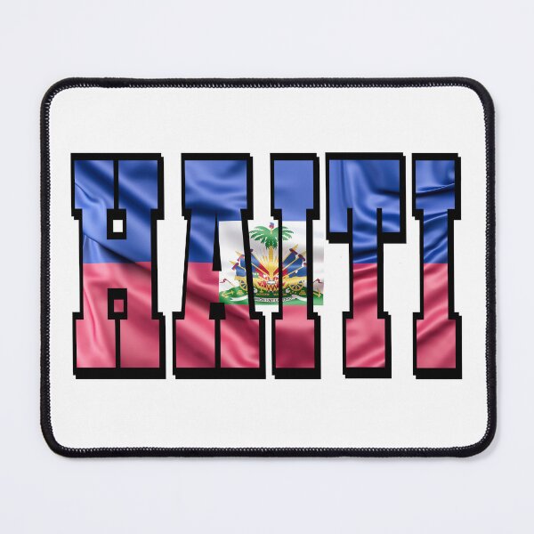 Item preview, Haiti Country Flag Typography designed and sold by TravelWish.