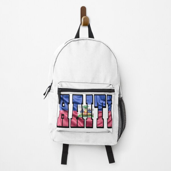Item preview, Haiti Country Flag Typography designed and sold by TravelWish.