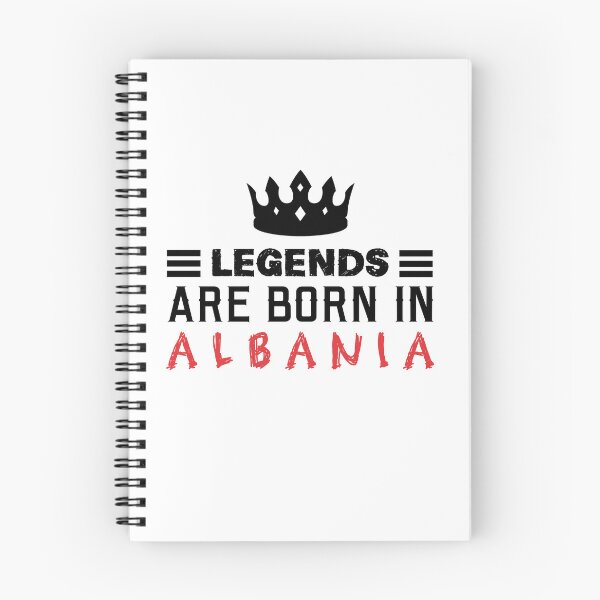 Item preview, Legends are born in Albania designed and sold by BYNDART.