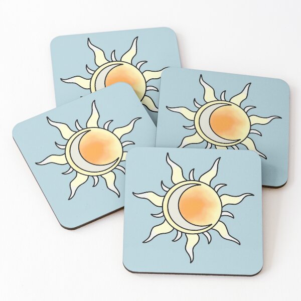 Item preview, The sun and the moon (simple color version) designed and sold by Fangirlsleep.