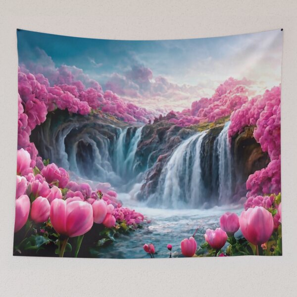 Item preview, The land of pink tulips designed and sold by M-Y-A-R-T-.