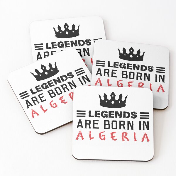 Item preview, Legends are born in Algeria designed and sold by BYNDART.
