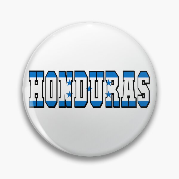 Item preview, Honduras Country Flag Typography designed and sold by TravelWish.