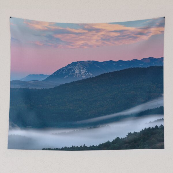 Item preview, Beautiful sunrise view on Nanos from Šilentabor, Slovenia designed and sold by Patrik Lovrin.
