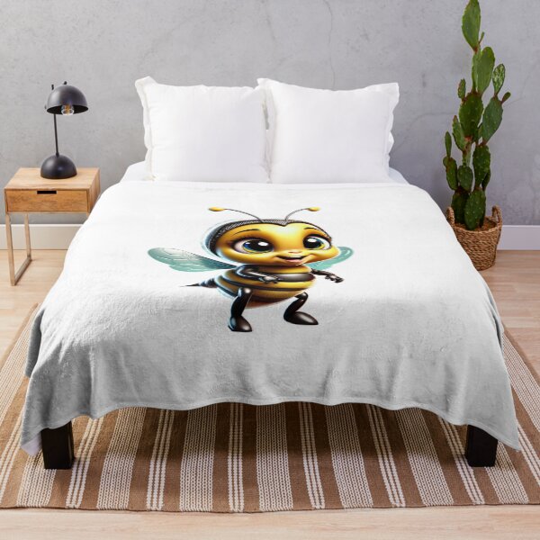 Item preview, Cute baby cartoon bee ilustration designed and sold by Inspyralia.