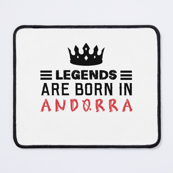 Item preview, Legends are born in Andorra designed and sold by BYNDART.