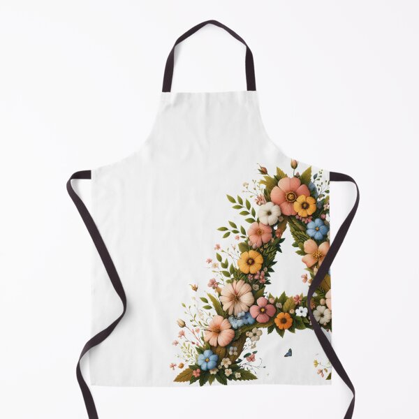 Item preview, Letter “A” containing flowers designed and sold by yeekazar.