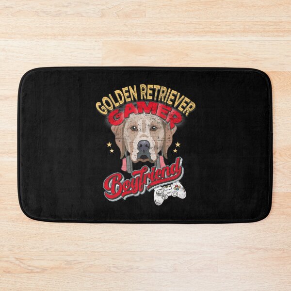 Item preview, Golden Retriever Gamer Boyfriend designed and sold by FYS-Arte-Style.