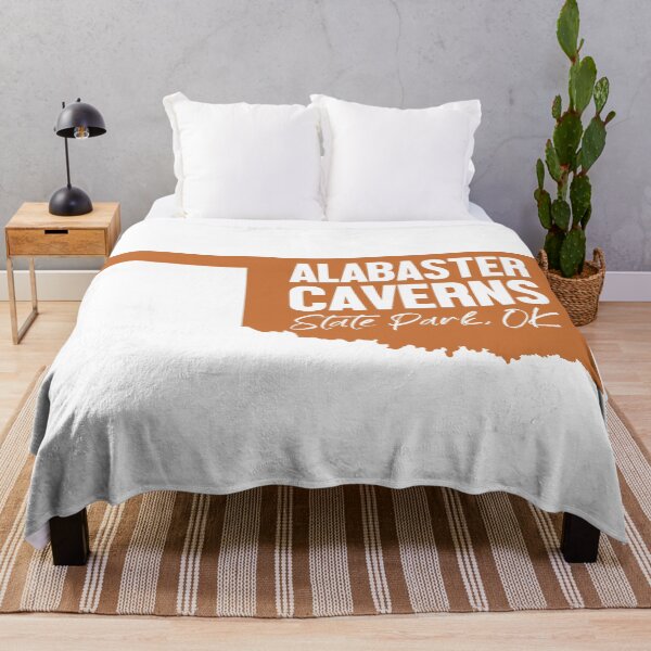 Item preview, Alabaster Caverns State Park Oklahoma Map designed and sold by bivenart.