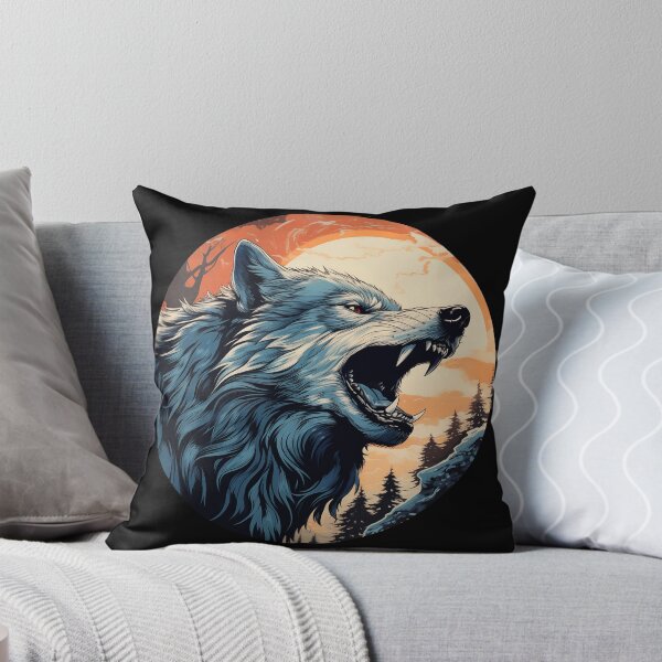 Item preview, Animal Art | Wolves emblem designed and sold by Fractal-Graphic.