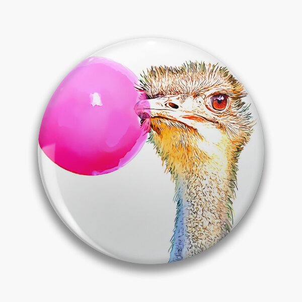Item preview, Ostrich with Bubblegum designed and sold by Daniel Janda.