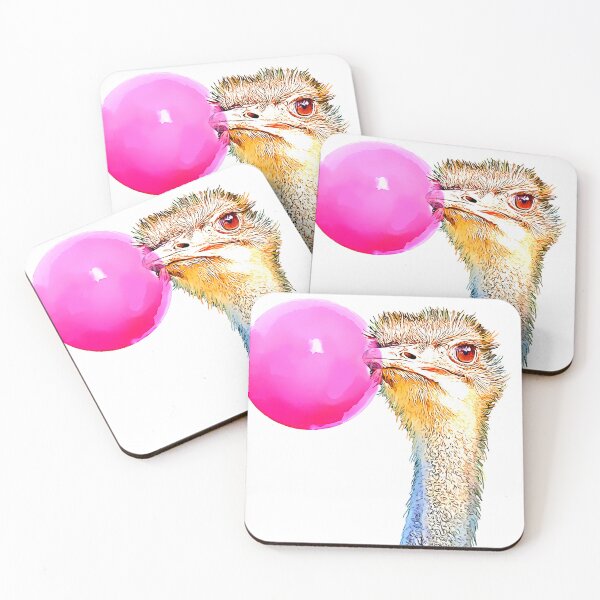Item preview, Ostrich with Bubblegum designed and sold by Daniel Janda.
