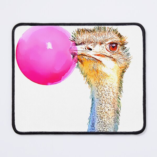 Item preview, Ostrich with Bubblegum designed and sold by Daniel Janda.