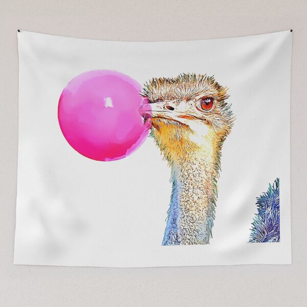 Item preview, Ostrich with Bubblegum designed and sold by Daniel Janda.
