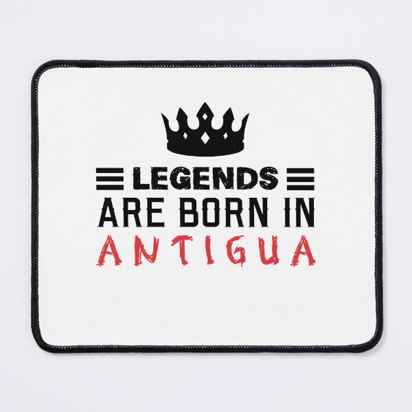Item preview, Legends are born in Antigua designed and sold by BYNDART.
