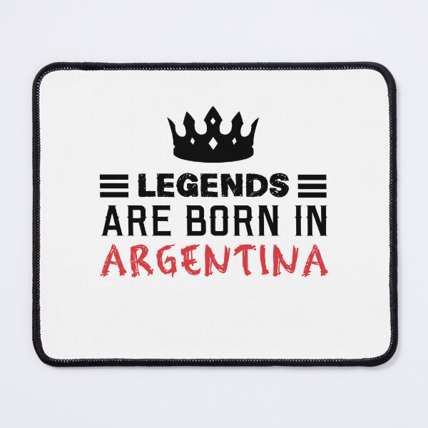 Item preview, Legends are born in Argentina designed and sold by BYNDART.
