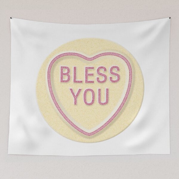 Item preview, NDVH Love Heart BLESS YOU designed and sold by Nik’s T-Shirts.